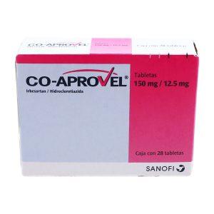 CoAprovel 150/12.5mg Tablets - Irbesartan Hydrochlorothiazide, 28 Tablets