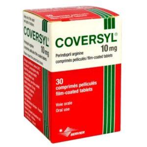 Coversyl 10mg Tablets - Perindopril 10mg, 30 Tablets