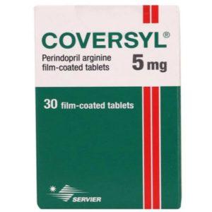 Coversyl 5mg Tablets - Perindopril 5mg, 30 Tablets