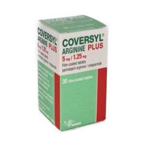 Coversyl Plus 5/1.25mg - Perindopril Indapamide, 30 Tablets