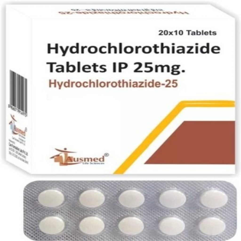 Hydrochlorothiazide 25mg Tablets, 28 Tablets - Asset Pharmacy