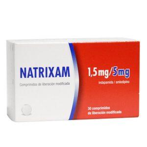 Natrixam 1.5mg/5mg Tablets - Indapamide Amlodipine, 30 Tablets