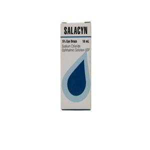 Salacyn Eye Drops - Sodium Chloride Eye Drops 5%, 10ml