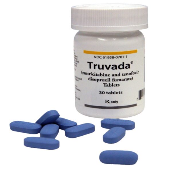 Truvada Tablets - Emtricitabine 200mg-Tenofovir DF 300mg, 28 Tablets