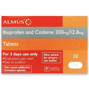 Ibuprofen And Codeine Tablets, 32 Tablets