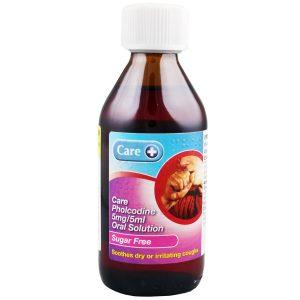 Pholcodine Linctus Sugar Free - Cough Syrup, 200ml