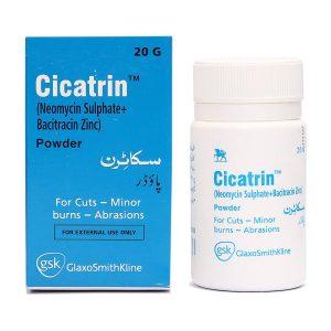 Cicatrin Powder - Neomycin Sulphate Bactracin Zinc, 20g