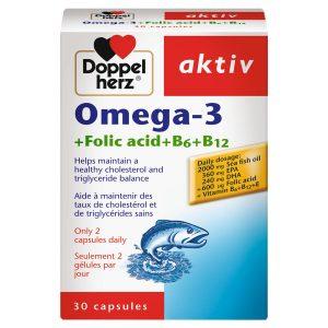 Doppelherz Aktiv Omega-3 Capsules, 30 capsules