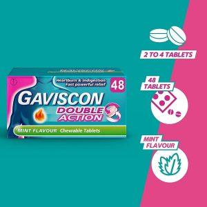 Gaviscon Double Action Chewable Tablets