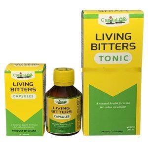 Living Bitters - Natural Colon Cleansing - Living Bitters Tonic - Living Bitters Capsules