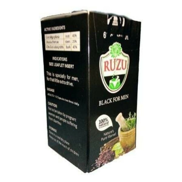 Ruzu Black for Men Capsules