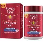 Seven Seas Cod Liver Oil High Strenght, 60 Capsules