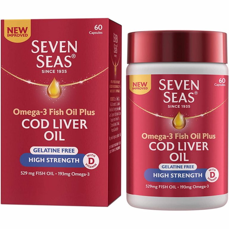 Seven Seas Cod Liver Oil High Strenght, 60 Capsules - Asset Pharmacy