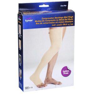 Tynor Compression Stockings - Thigh Lenght Open Toe