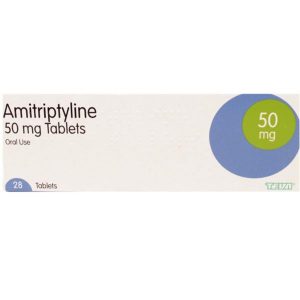 Amitriptyline 50mg Tablets, 28 Tablets