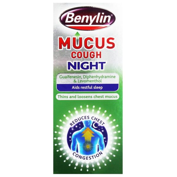 Benylin Mucus Cough Night, 150ml - Asset Pharmacy