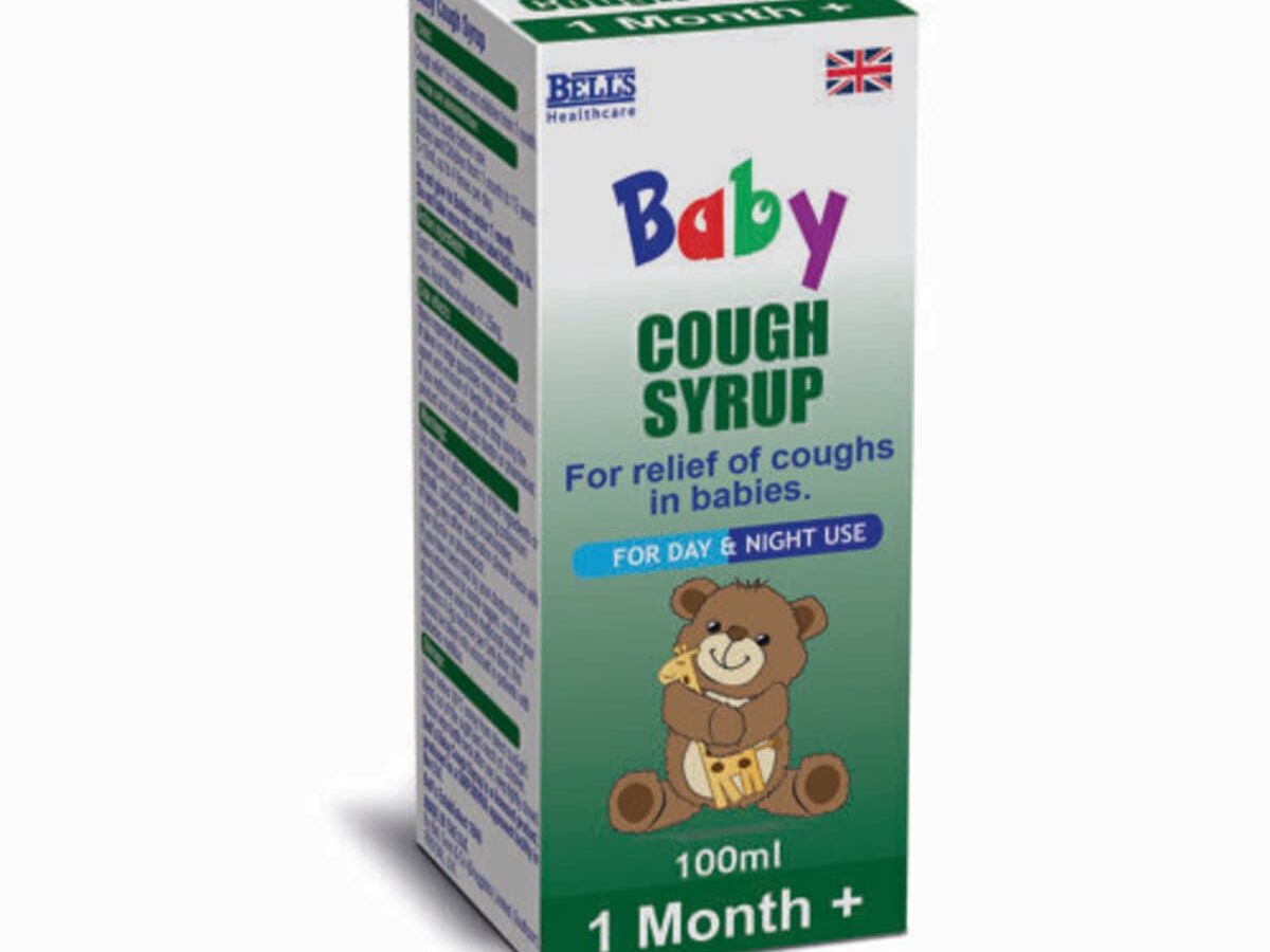 1 month old hot sale has a cough