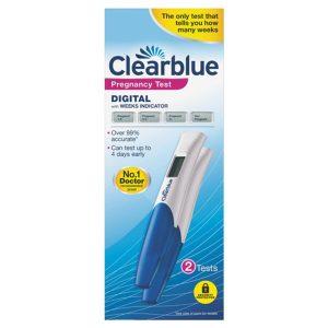 Clearblue Digital Pregnancy Test Kit, 2 test