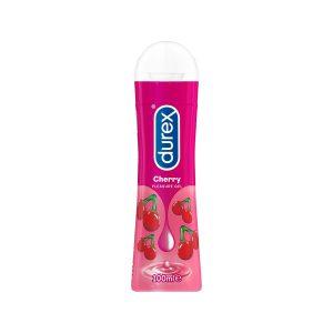 Durex Play Cherry Gel - Water Based Cherry Lubricant Gel, 100ml