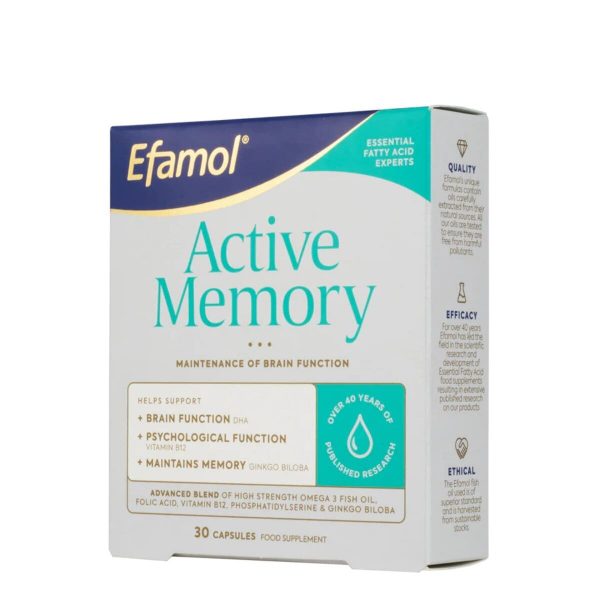 Efamol Active Memory, 30 Capsules