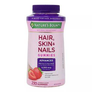 Nature's Bounty Advanced Hair, Skin Nails Gummies - 230 Gummies