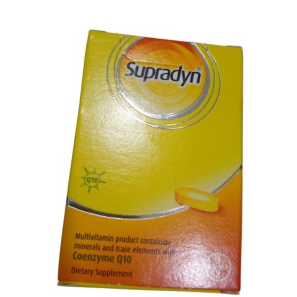 Supradyn CoQ10 Energy Vitamins Minerals, 30 Tablets - Asset Pharmacy