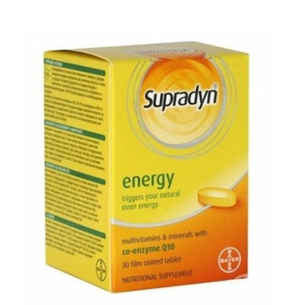 Supradyn Energy Tablets, 30 Tablets - Asset Pharmacy