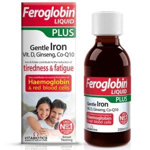 Vitabiotics Feroglobin Plus Liquid, 200ml