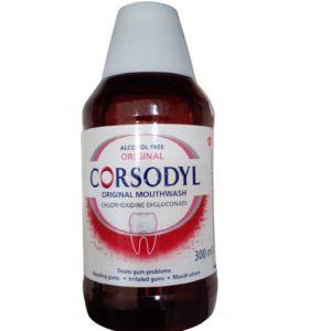 Corsodyl Original Mouthwash - Chlorhexidine Mouthwash, 300ml