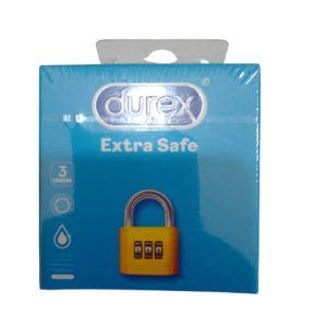 Durex Extra Safe Condoms, Park of 3