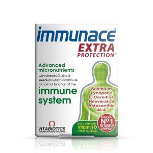 Vitabiotics Immunace Extra Protection, 30 Tablets