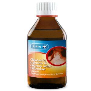 Care Glycerin Lemon & Honey with Glucose, 200ml