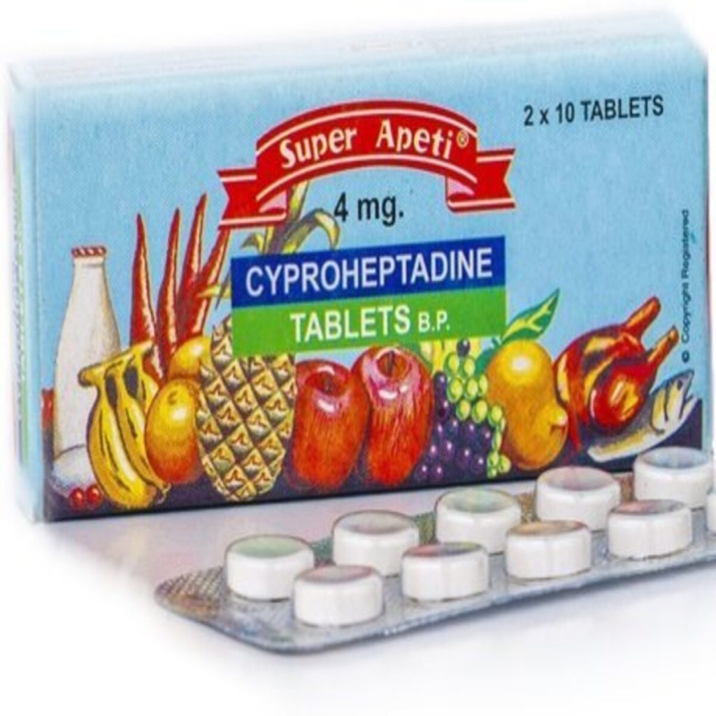 Super Apeti Tablets - Cyproheptadine, 20 Tablets - Asset Pharmacy