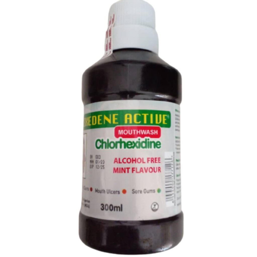 Chlorhexidine Mouthwash - Peppermint Flavour, 400ml - Asset Pharmacy