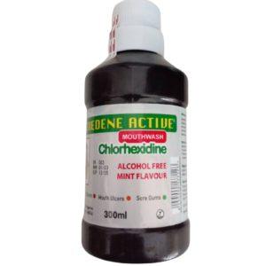 Chlorhexidine Mouthwash - Mint Flavour Alcohol Free, 300ml