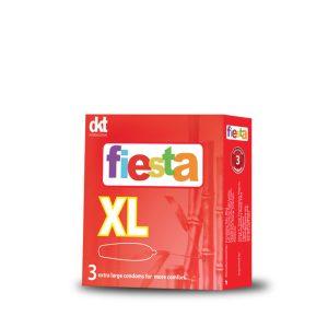 Fiesta XL Condoms - Extra large Condoms, 3 Condoms