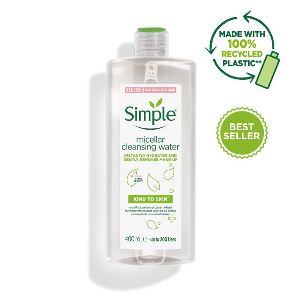 Simple Micellar Cleansing Water, 400ml