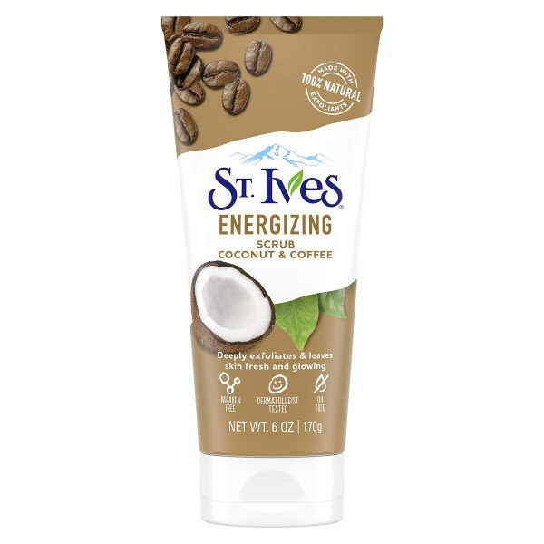 St Ives Energizing Coconut and Coffee face scrub