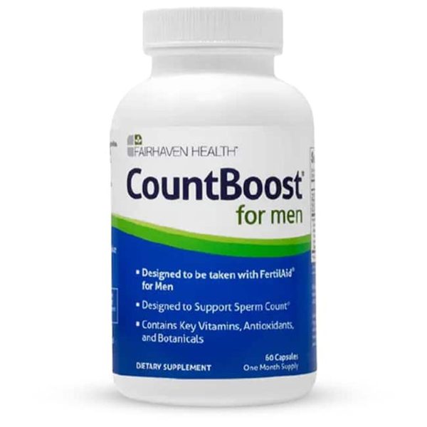 CountBoost For Men - Support for Sperm Count, 60 Capsules