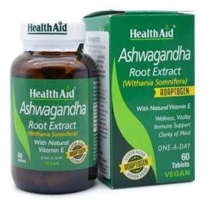 HealthAid Ashwagandha Root Extract, 60 Tablets