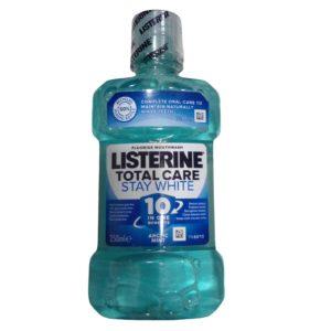 Listerine Mouthwash Total Care Stay White , 250ml