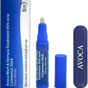 Avoca Wart and Verruca Treatment - 95% Silver Nitrate Stick