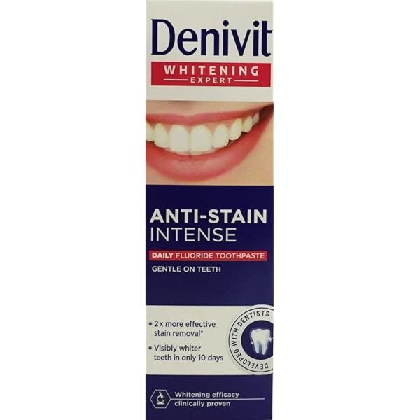 Denivit Whitening Toothpaste - Anti Stain Intense Toothpaste