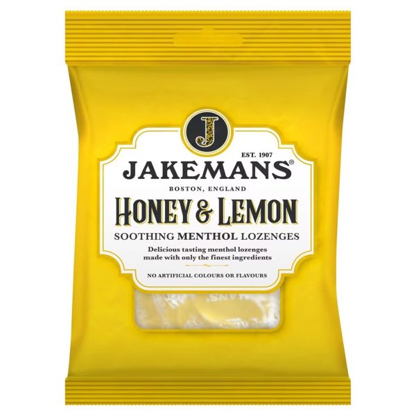 Jakemans Honey and Lemon Soothing Lozenges, 160g