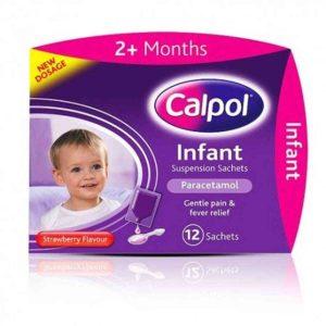 Calpol Infant Suspension Sachets, 12 Sachets