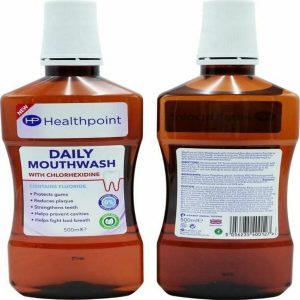 Healthpoint Daily Mouthwash with Chlorhexidine, 500ml