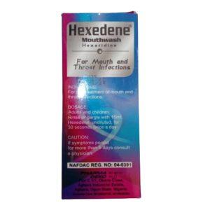 Hexedene Mouthwash - Antibacterial Mouthwash, 100ml