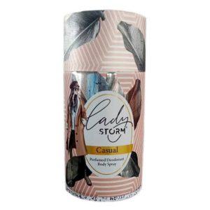 Lady Storm Casual Perfumed Deodorant Body Spray