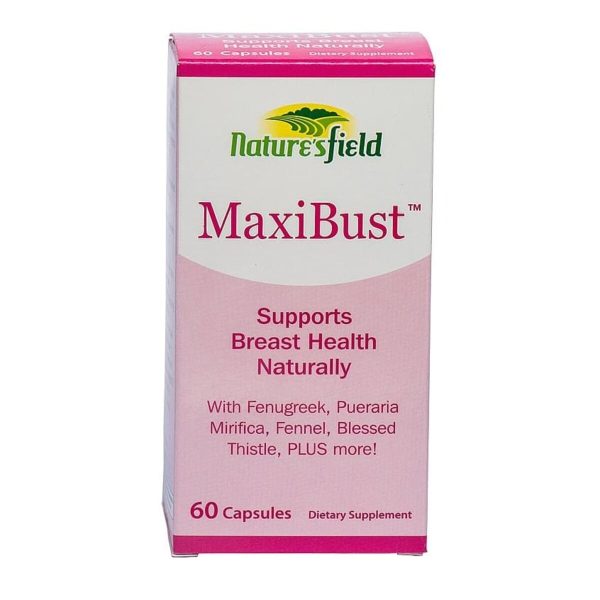 Nature's Field MaxiBust - Breast Health Support, 60 Capsules