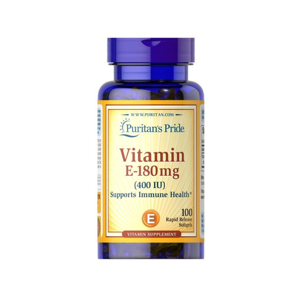 Puritan's Pride Vitamin E 400iu, 100 Softgels